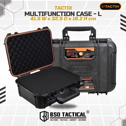 Koper Multifungsi Tactix Tactical Outdoor Tough Case - Size L