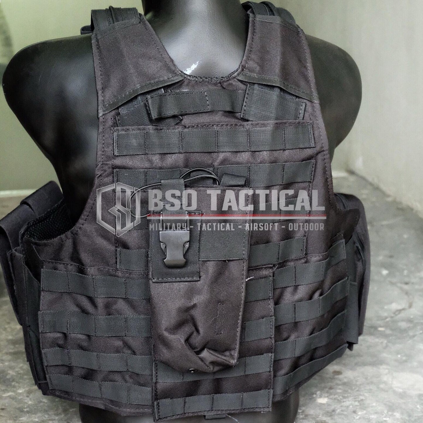 Rompi Ciras Style Tactical Vest Plate Carrier Set