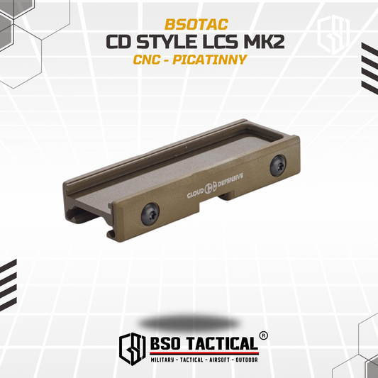 CD Style MK2 Remote Swtich Rail Panel Picatinny Cable System CNC LCS