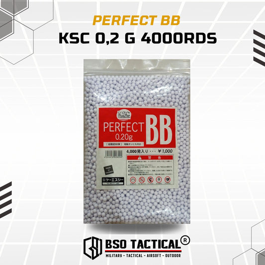 KSC Perfect BB 6mm 0.20 0,20 0.2 0,2 4000rds Airsoft AEG GBB GBBR - ORIGINAL