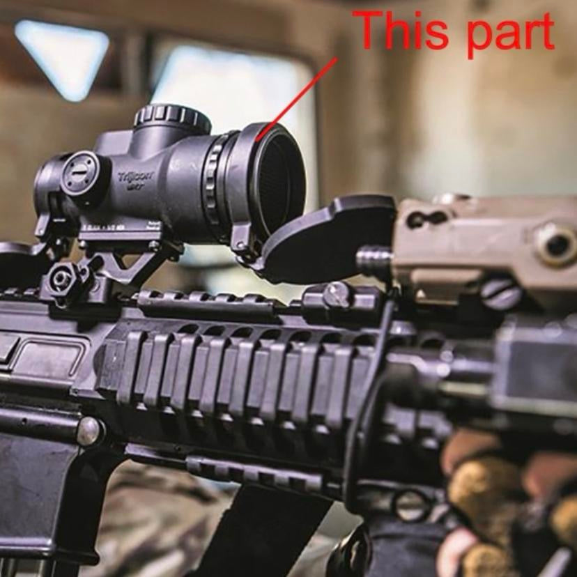 Killflash Lens Cover Metal Mesh Tactical Tough 38mm 40mm for Trijicon MRO