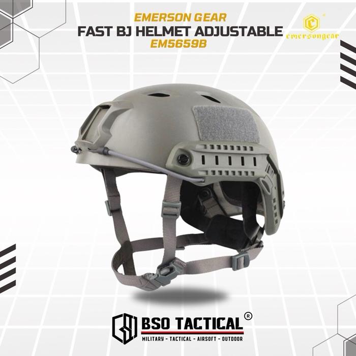Emerson Gear Helmet Tactical FAST BJ Type Holes Adjustable Helmet - EM5659