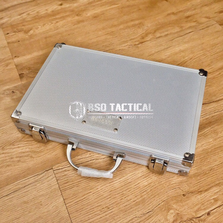 Cleaning Kit Tactical for Barrel Cleaner Complete Set with Alumuniun Case Outdoor