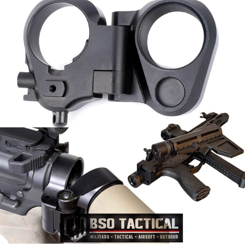 LT Folding Stock Adapter Popor Lipat AEG GBBR 556 Style