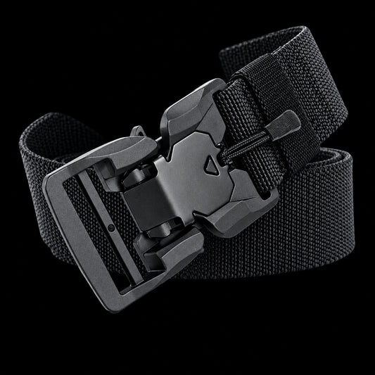 Ikat Pinggang Magnetic V2 Tactical Nylon Outdoor Belt with Quick Release Strap Gesper