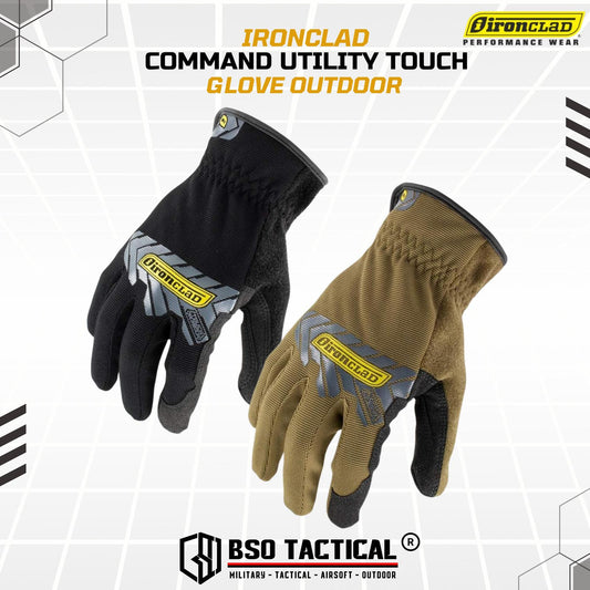 Sarung Tangan Tactical Ironclad Command Utility Touch Glove Outdoor IEX-MUG