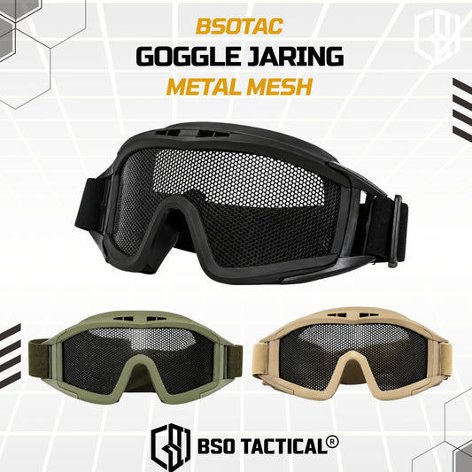 Goggle Tactical Outdoor Metal Mesh Jaring Outdoor Gear