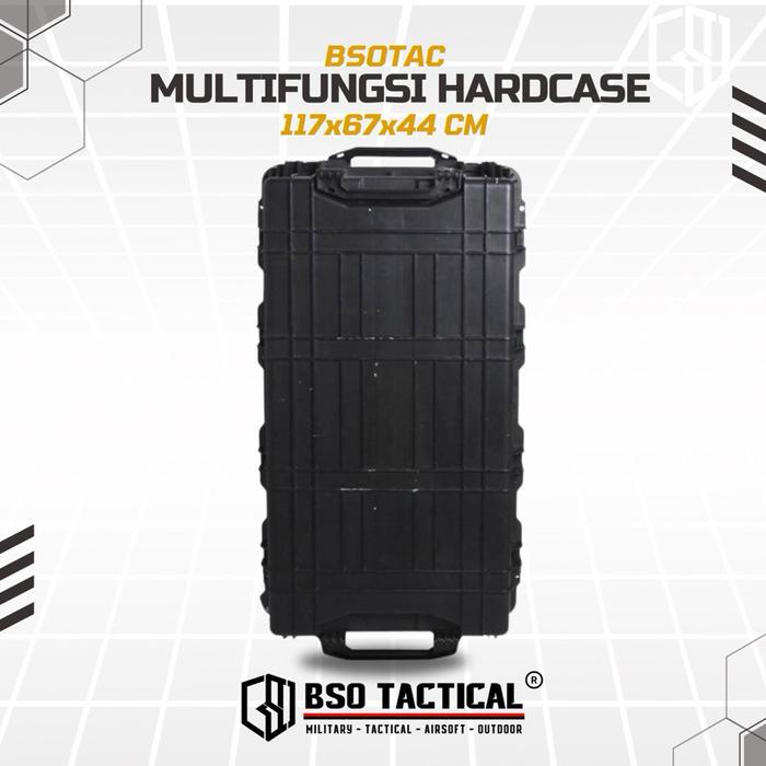 Koper Tactical 117 Outdoor Hardcase Multifungsi Super Big Size with Precut Foam