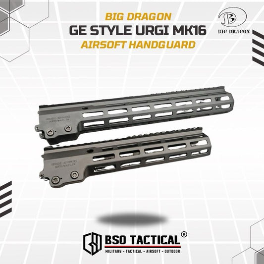 BD Tactical RIS Super Modular GE URGI SMR MK16 MLOK Handguard Full CNC Marking