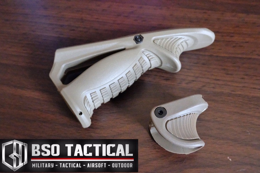 BD Tactical Airsoft Grip Big Dragon PTK Style Foregrip 20-22mm Picatinny