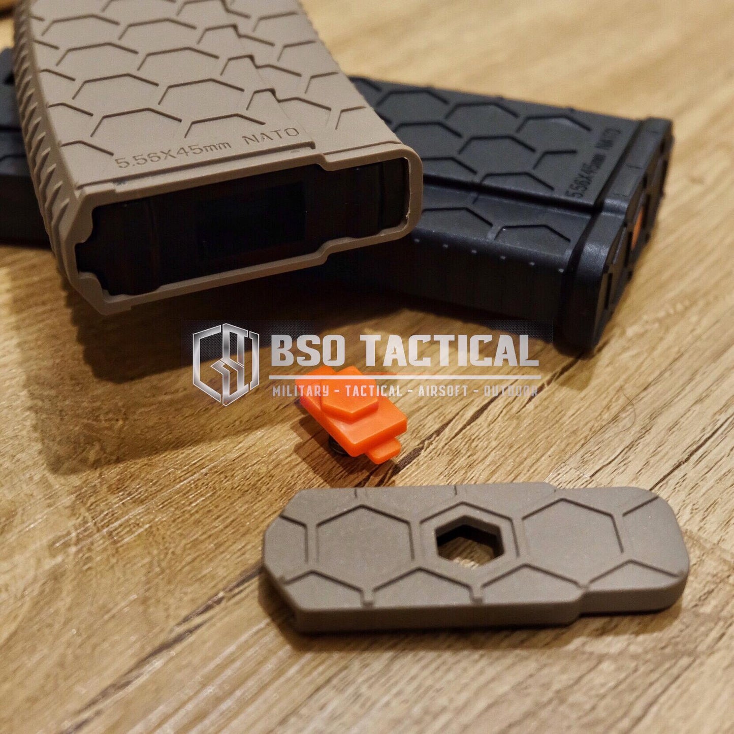 Magazine Airsoft Hexmag Style Mid Cap 150 BBs M4 Airsoft Honeycomb