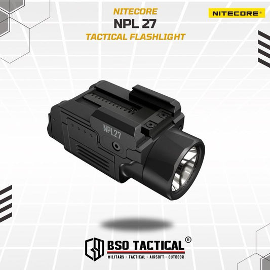NITECORE NPL27 Tactical Compact Flashlight 650LM ORIGINAL