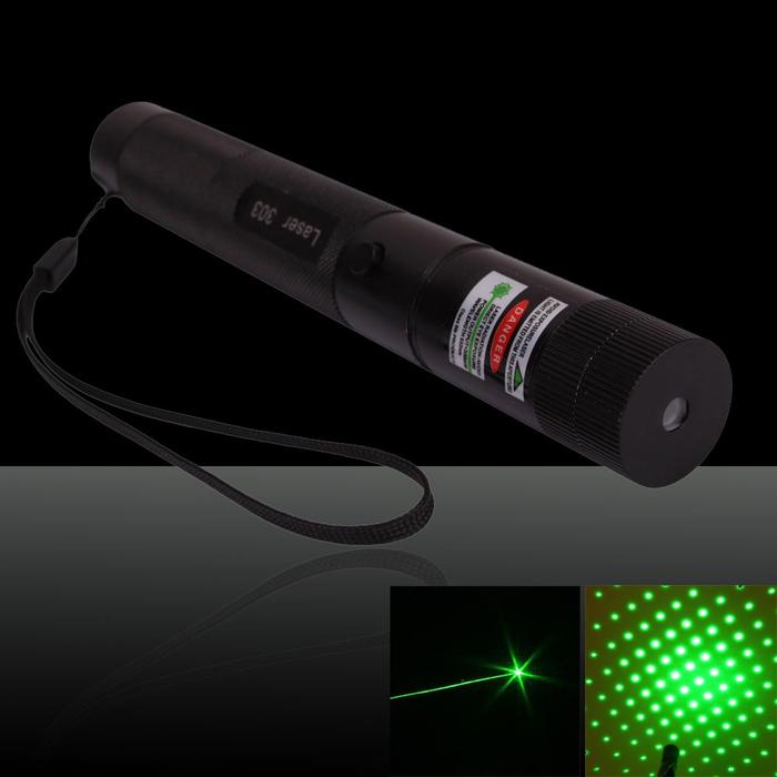 Green Laser 303 Pointer Rechargeable Battery Visible Laser Outdoor with Charger