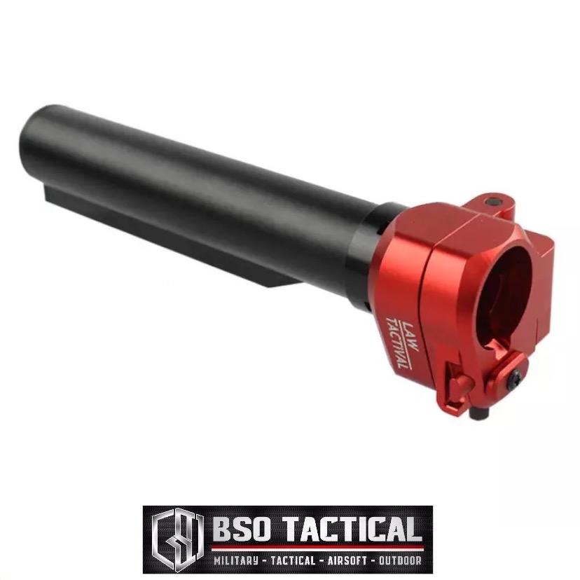 LT Folding Adapter Popor Lipat GBB Airsoft PCP Milspec - RED