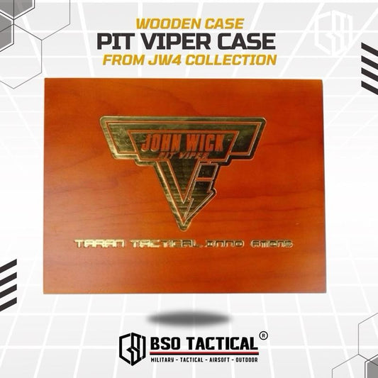 Koper Wooden Case TTI John Wick Pit Viper Collection Toys