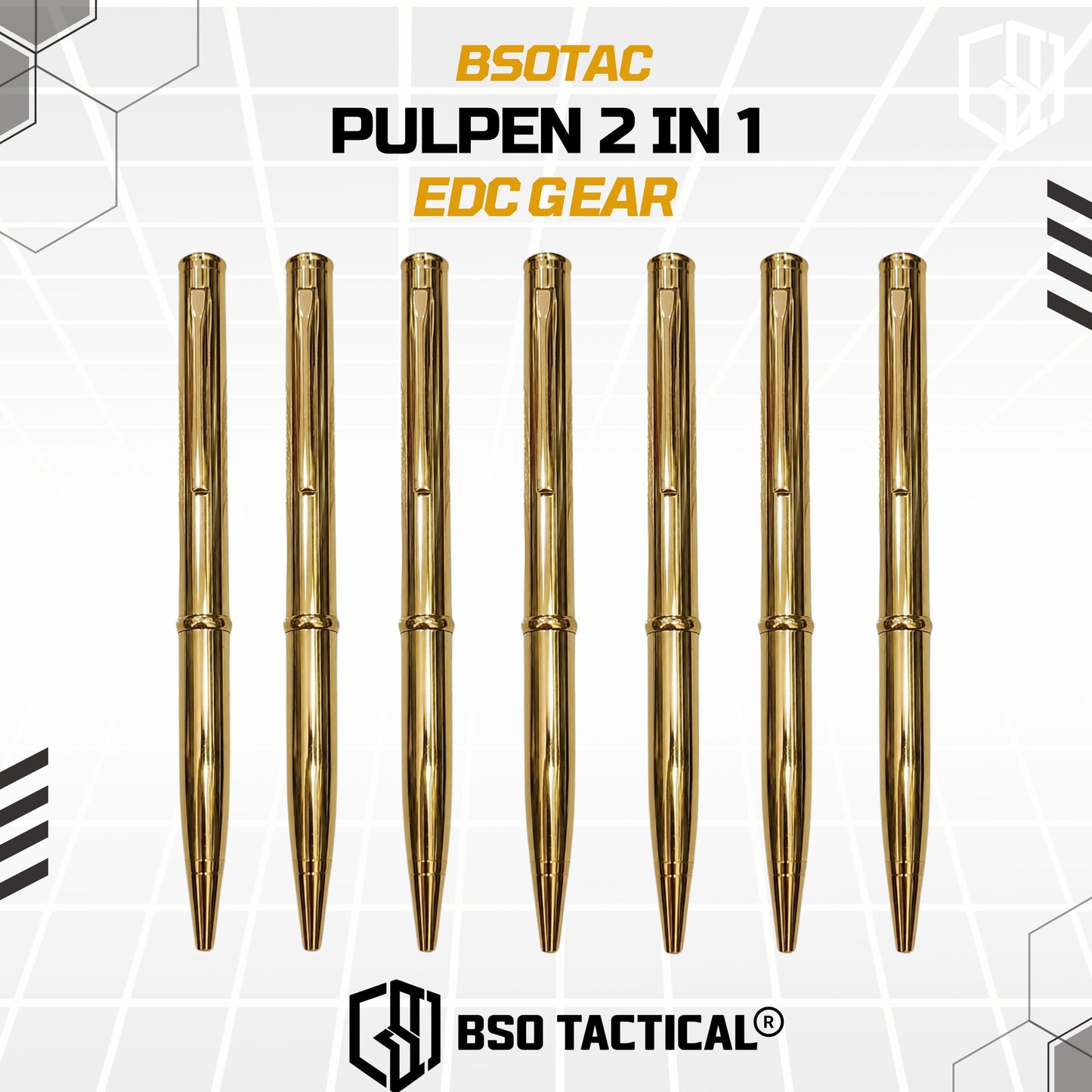 Pulpen Tactical 2 In 1 Pen Hidden Knives EDC Every Day Carry Outdoor Camping