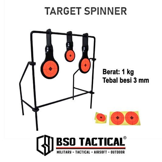 Triple Target Spinner Shooting Training IPSC Round Shooting Target