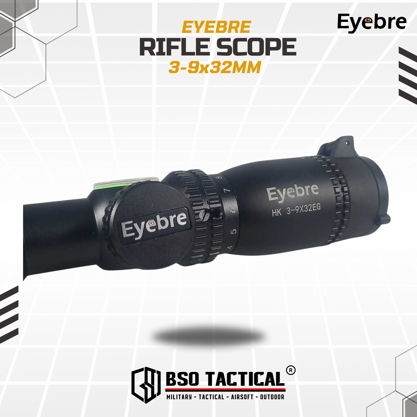Eyebre Rifle Scope 3-9x32mm Hunting Telescope