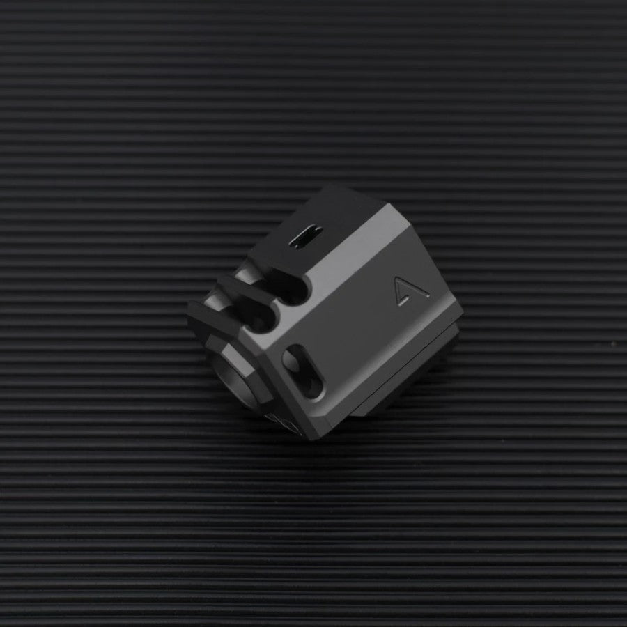 Compensator GL 14mm CCW Agency Arms 417 for GBB Airsoft CNC Alumunium