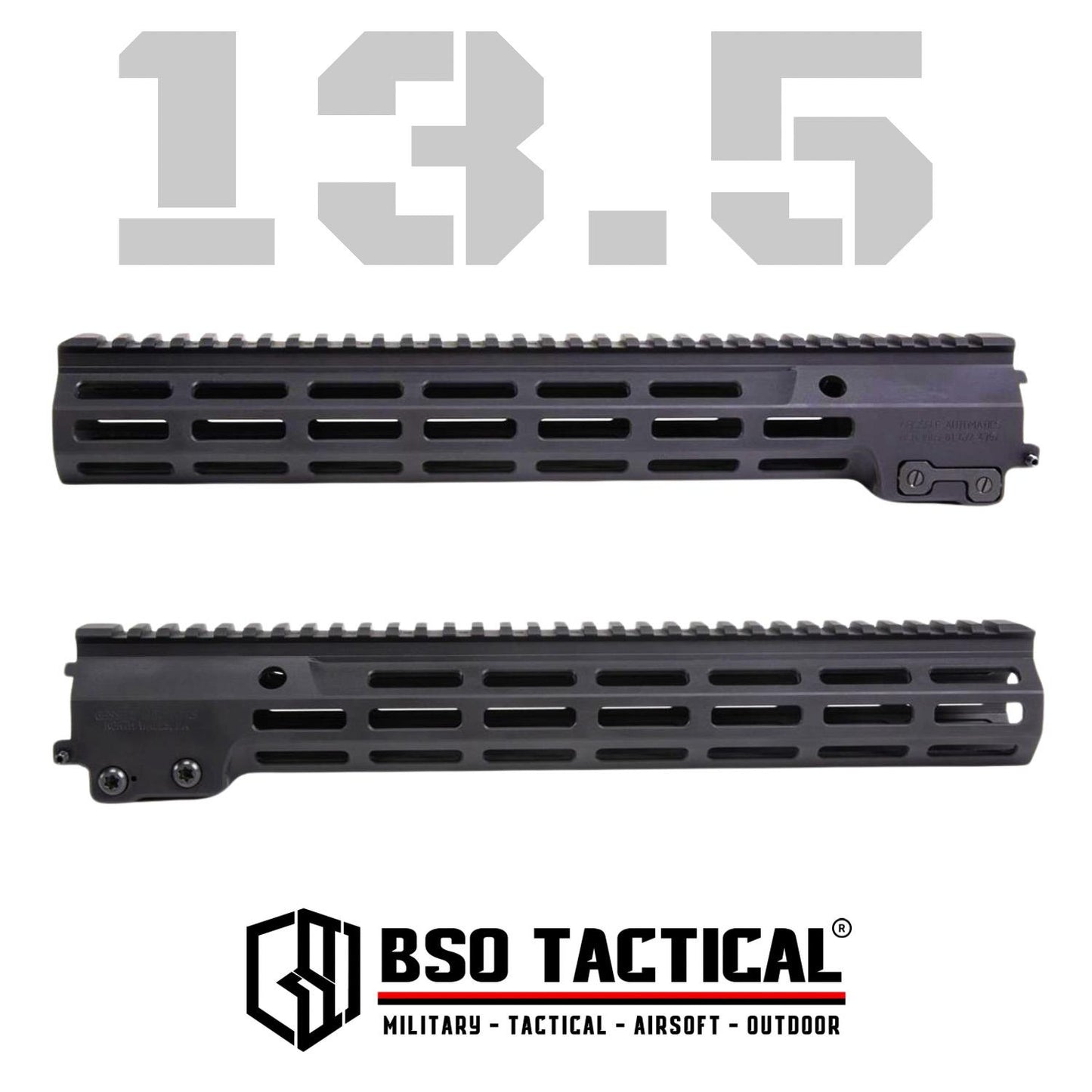 BD Tactical RIS Super Modular GE URGI SMR MK16 MLOK Handguard Full CNC Marking