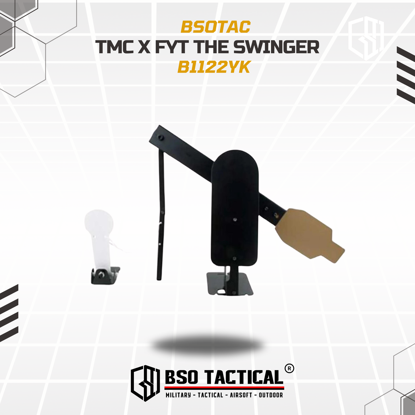 TMC X FYT The Swinger Metal Target Semi Pro IPSC Competition