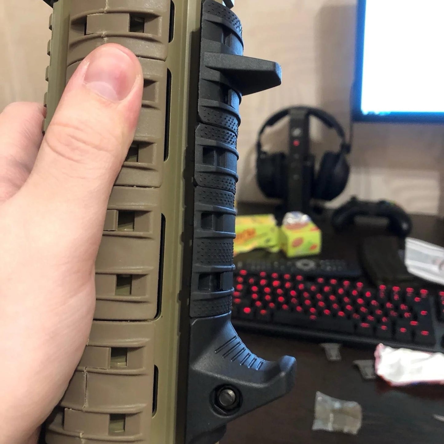 FMA FTM Handstop Kit Foregrip Picatinny