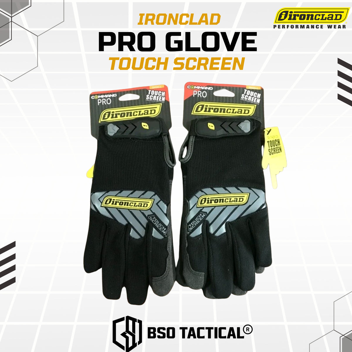 Sarung Tangan Ironclad Pro Glove Touch Screen (IEX-MPG)