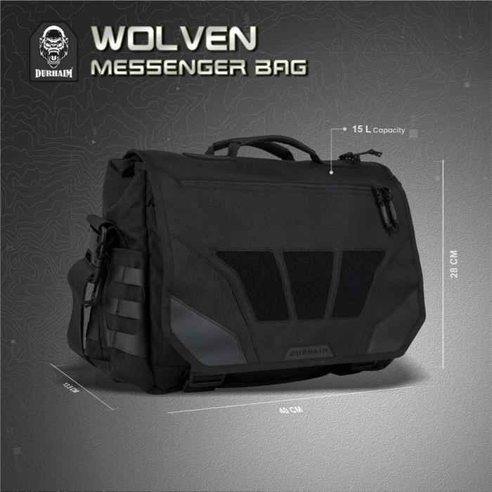 Tas Selempang Durhaim Wolven Messenger Bag Daily EDC - ORIGINAL