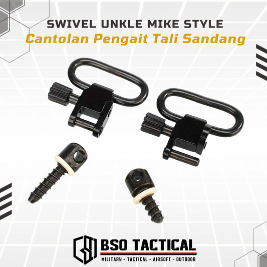 Swivel Unkle Mike Style Cantolan Pengait Tali Sandang Sling
