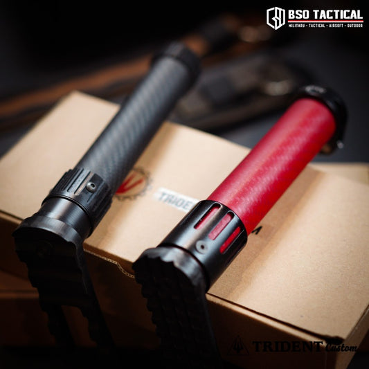 Popor Airsoft Trident Custom AEG SpeedQB Lightweight Carbon Stock
