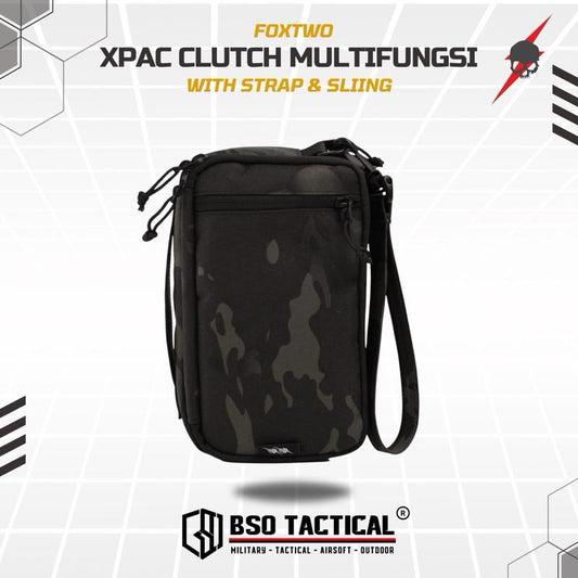 FOX TWO Handbag XPAC Clutch Sling Bag Multifungsi Pocket EDC ORIGINAL Foxtwo