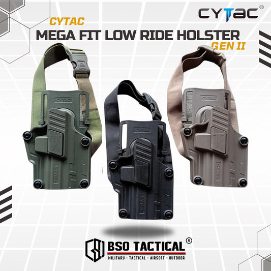 Holster Cytac Mega Fit Gen 2 Low Ride Upgraded Version Universal ORIGINAL