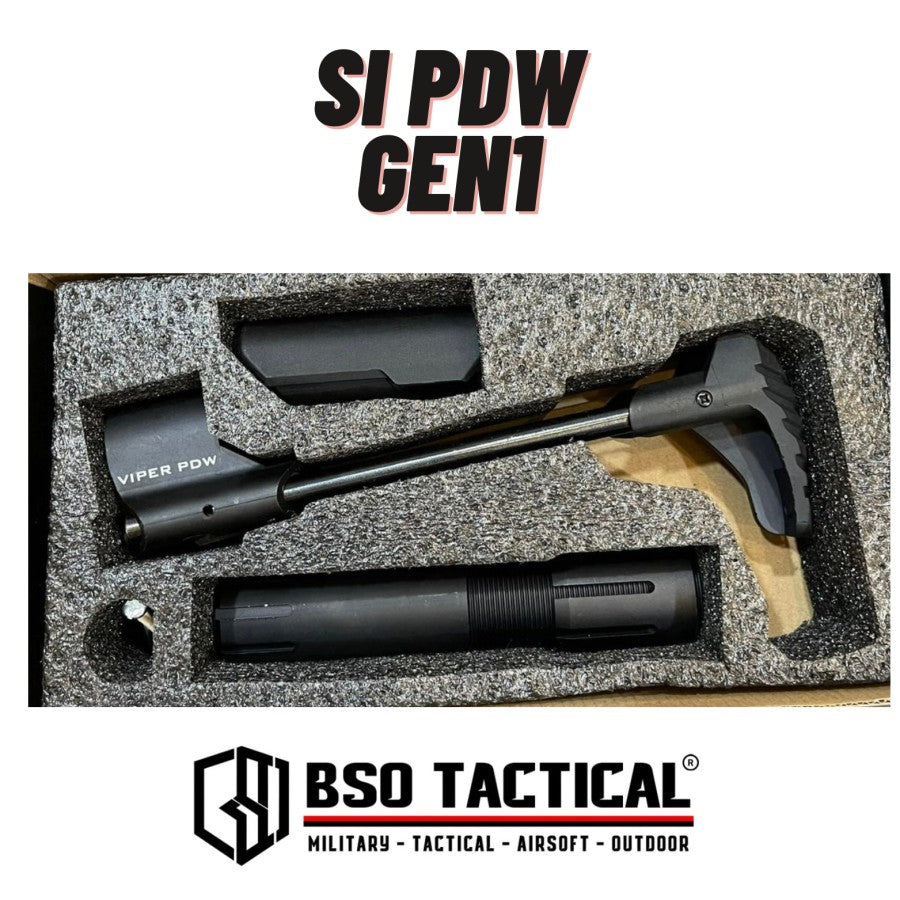 Popor Tactical SI Viper PDW Gen1 Airsoft Buttstock AEG GBBR Marking
