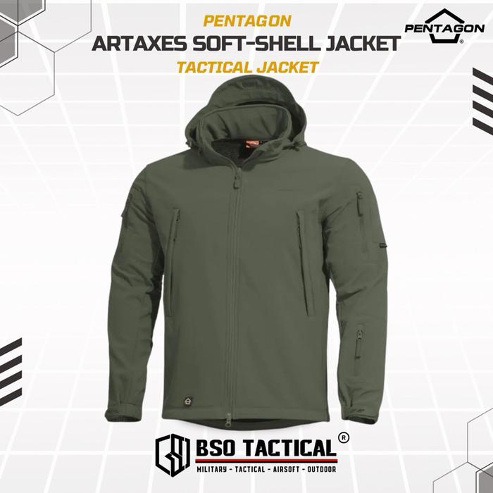 Jaket Tactical Pentagon Artaxes Softshell Outdoor Jacket