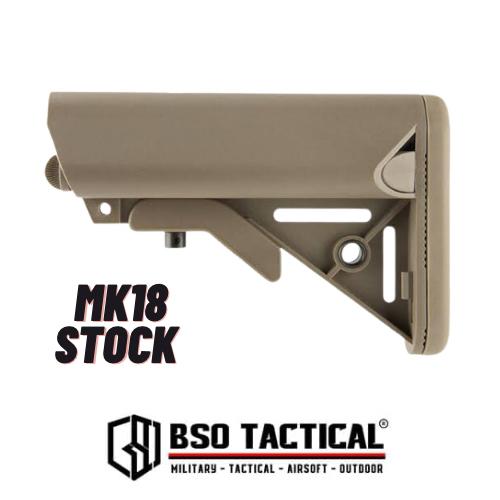 Popor Tactical LMT MK18 MOD Buttstock M4 AR15 Stock Airsoft