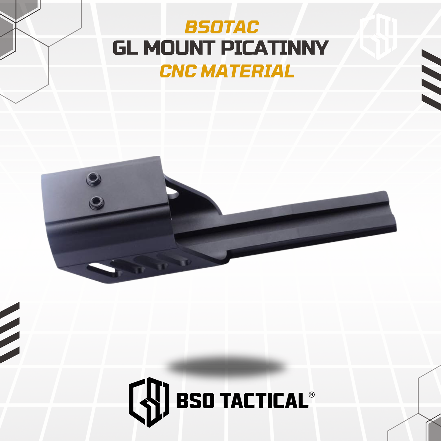 Universal Scope Mount Alumunium Picatinny Rail Base G Series - G17/18/19