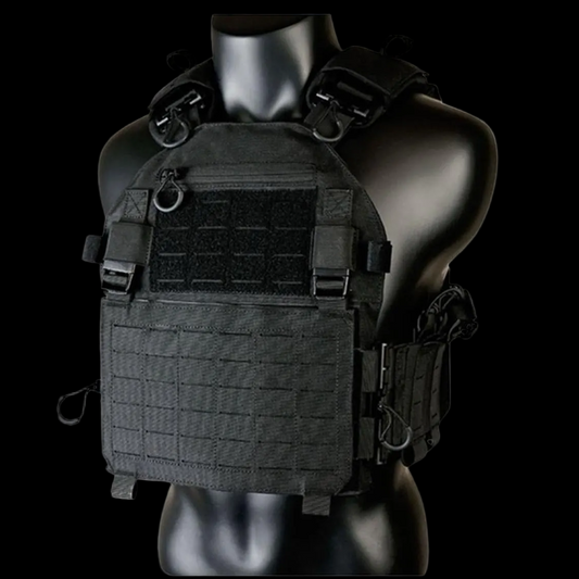 Rompi Olahraga LAVC Tactical Jungle Adventure Kit Vest Modular Molle Laser Cut Training Vest Gym Fitness Hyrox Outdoor