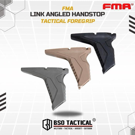 FMA Link Angled Handstop Grip SI Style with Cable Management System MLOK Keymod
