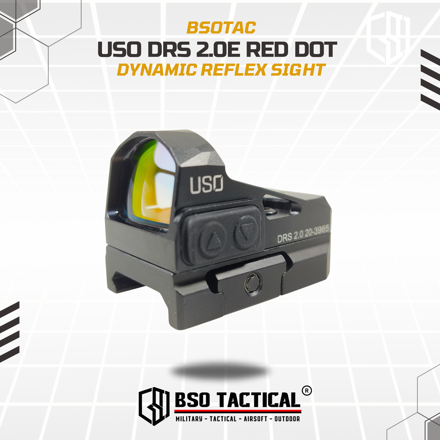 USO US Optics Dynamics Reflex Sight DRS 2.0 5 MOA Red Dot