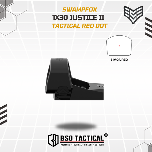 Swampfox JUSTICE II 1X30 Dot Sight