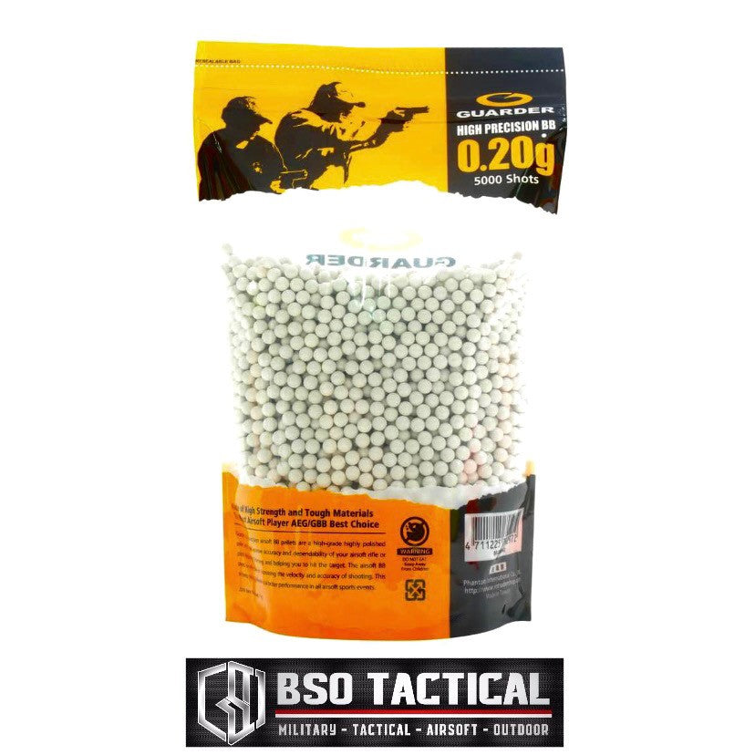 Guarder High Precision Made BB 0.20 0,20 5000rds 6mm Airsoft - ORIGINAL