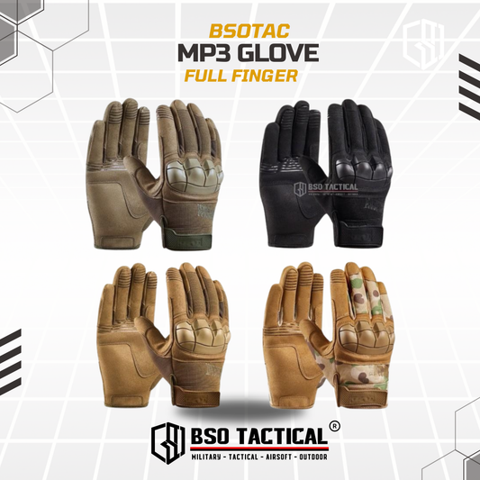 Sarung Tangan Tactical MW MP3 Style Outdoor Glove Full Finger Protection