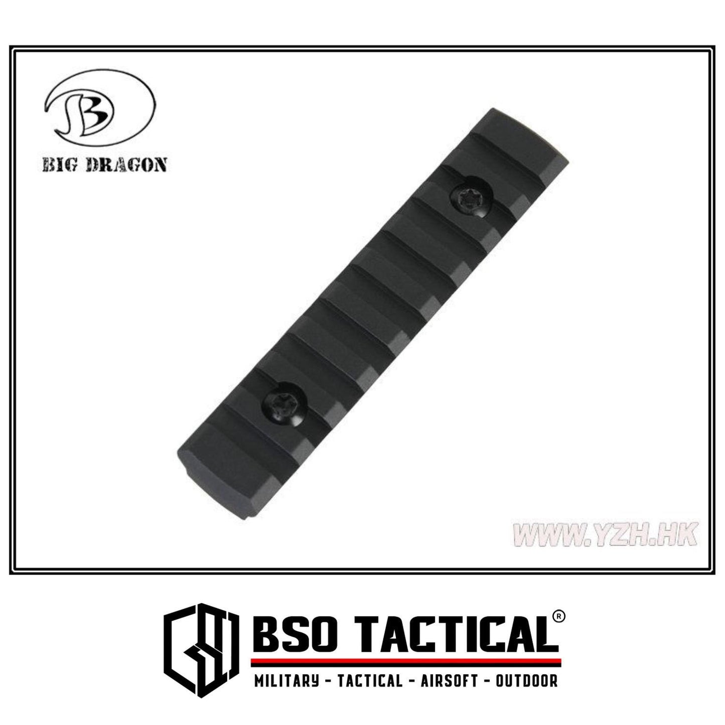 BD Rail Panel Full Metal for RIS Handguard MLOK System 9 Slot BD4157