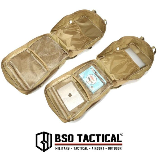 Tas Ransel Tactical 3P Plus Model Outdoor Hiking Backpack EDC Bag Multifungsi Gym Hyrox Fitness Travelling - TR925