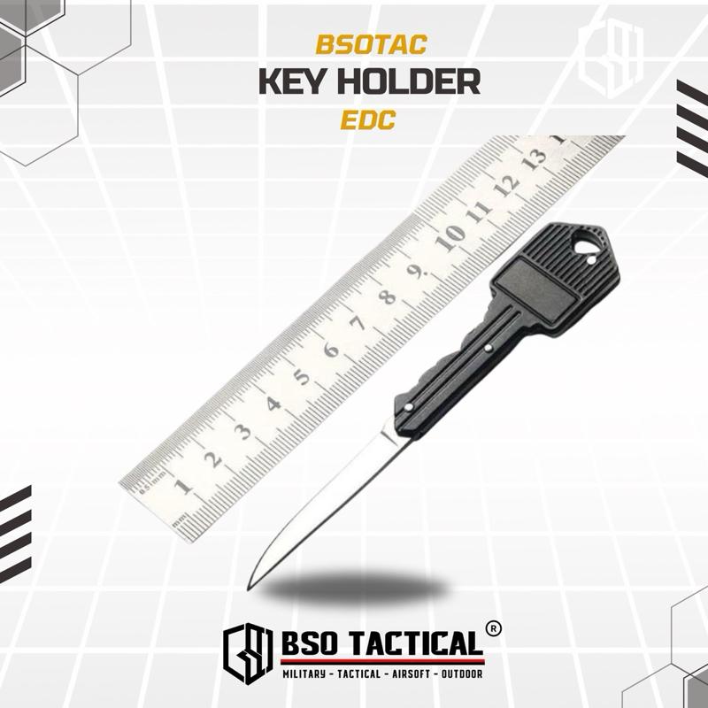 Pisau Model Gantungan Kunci Small Hidden Knife EDC Camping Outdoor Gear