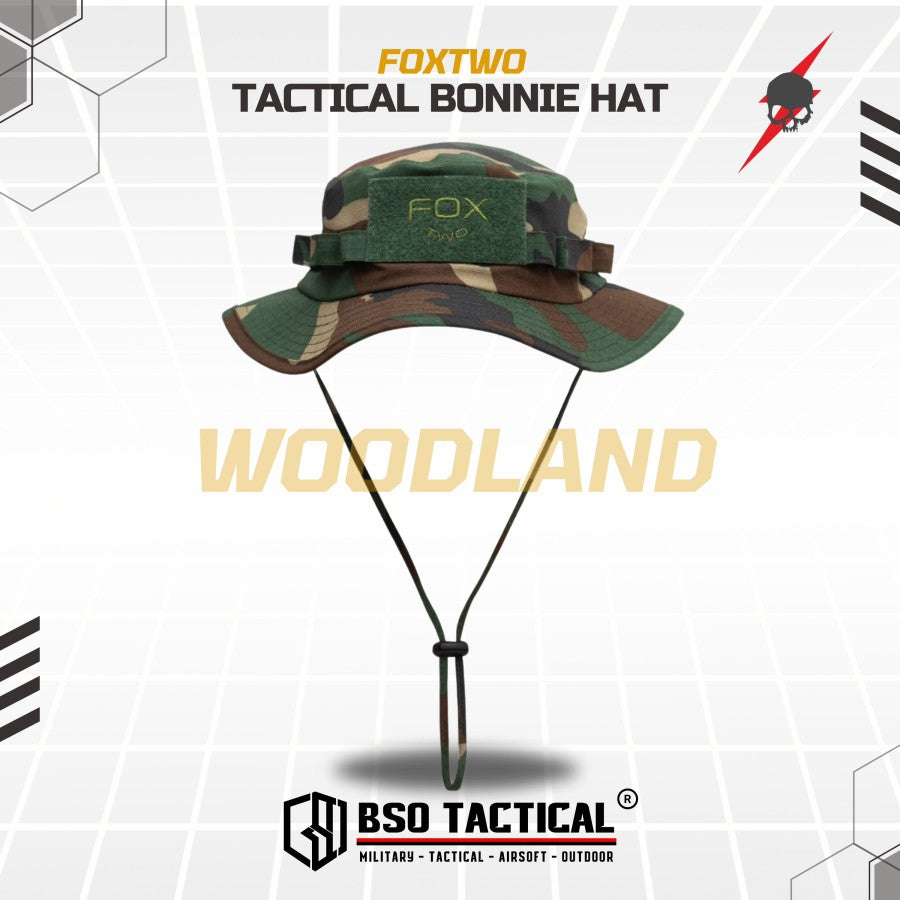 FOX TWO Topi Rimba Boonie Hat Outdoor Camouflage ORIGINAL FOXTWO