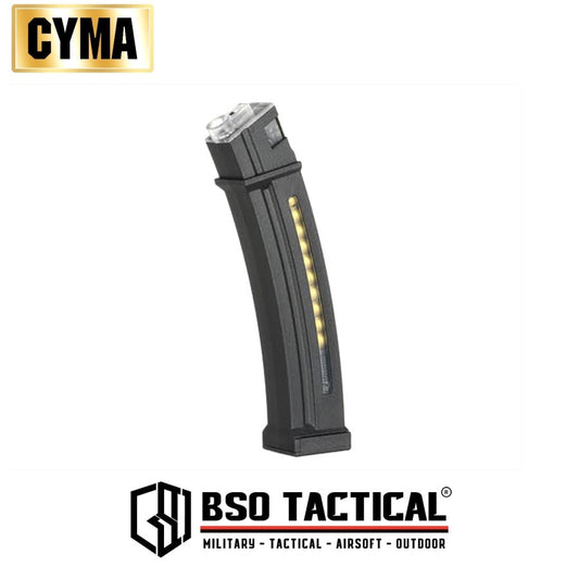 Mag Midcap CYMA MP5 MP5K 130rd AEG Airsoft Mag Polymer