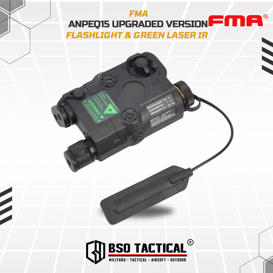 FMA ANPEQ 15 Upgrade Version LED White Light + Green Laser IR