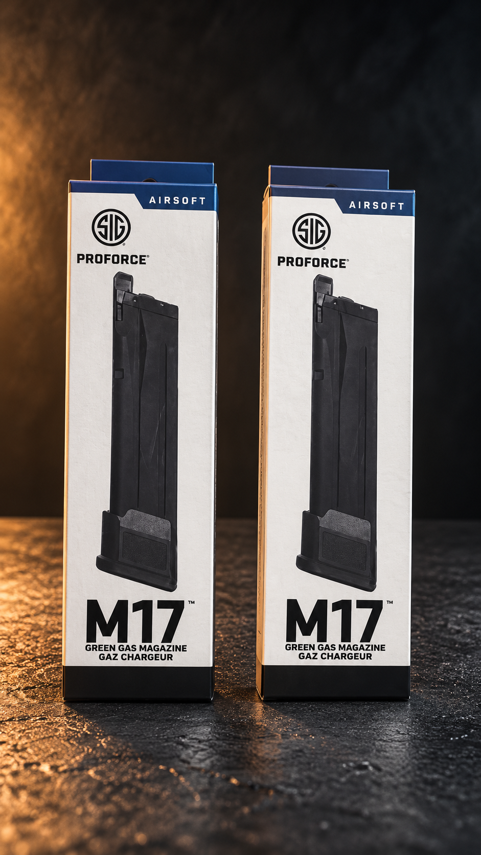 Sig 21rds Magazine for SIG M17 PROFORCE Green Gas Version - Black