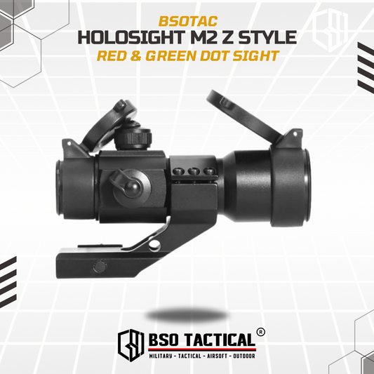 Holosight M2 Z Style Red Dot Scope Sight Full Metal Picatinny Rail